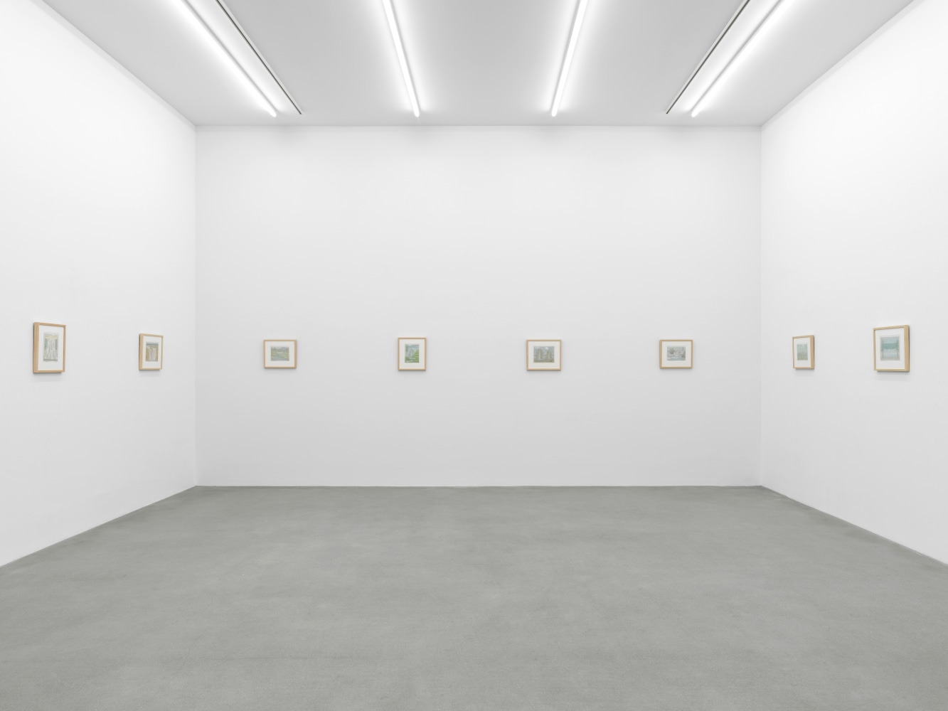 Installation view, John Dilg, Planet on the Prairie, Galerie Eva Presenhuber, Waldmannstrasse, Zurich, 2024