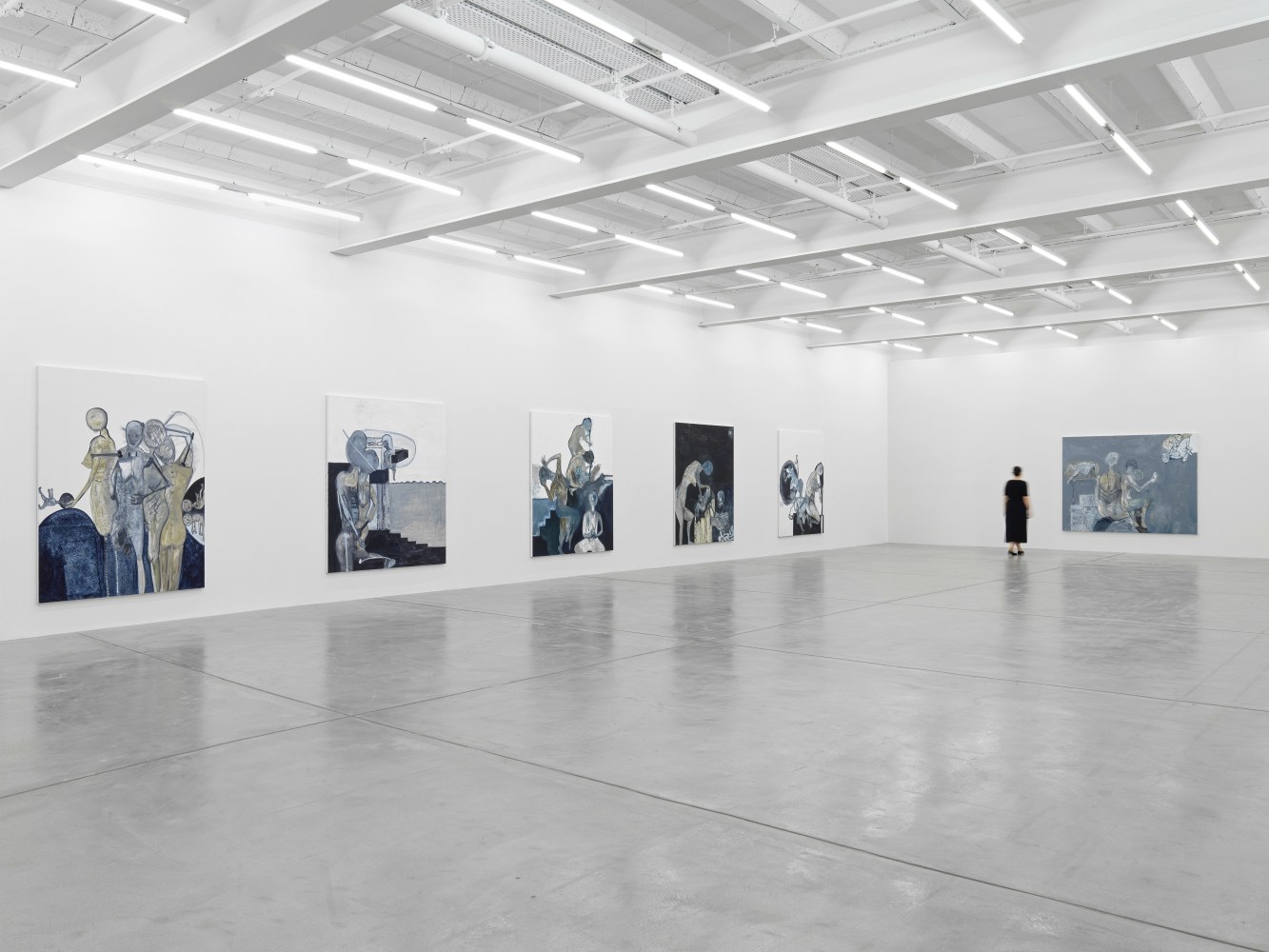 Installation view, Tobias Pils, Happy Days, Galerie Eva Presenhuber, Maag Areal, Zurich, 2024