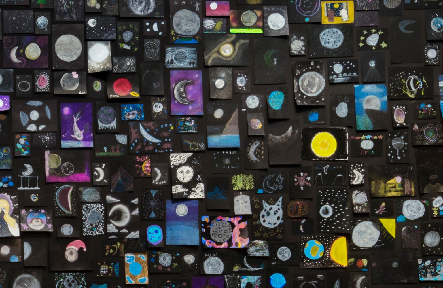 Installation view, Ugo Rondinone, long last happy, Arte Abierto, Mexico City, 2025