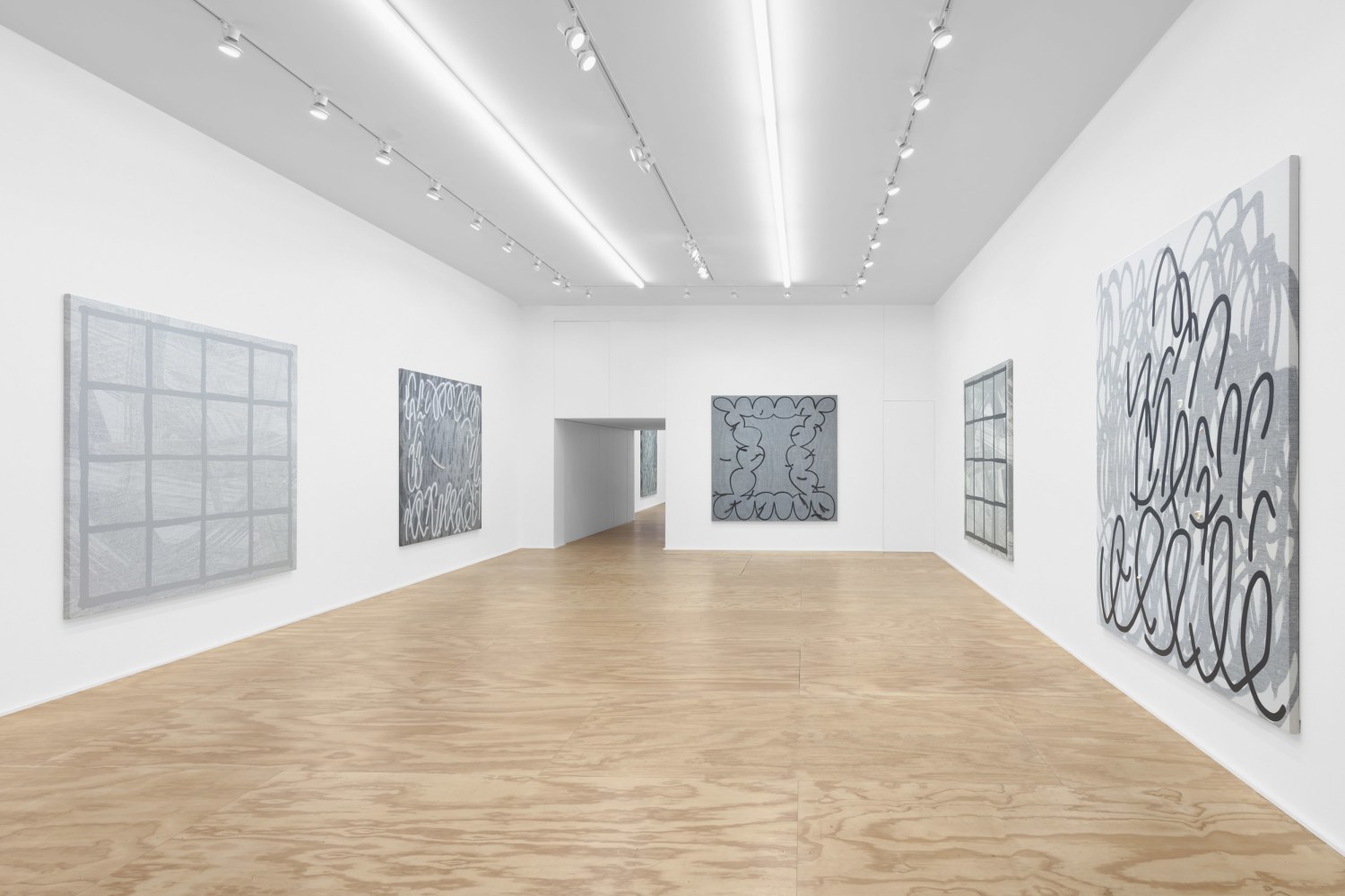 Installation view, Amy Feldman,&amp;nbsp;Mothercolor, Eva Presenhuber, New York, NY, 2021