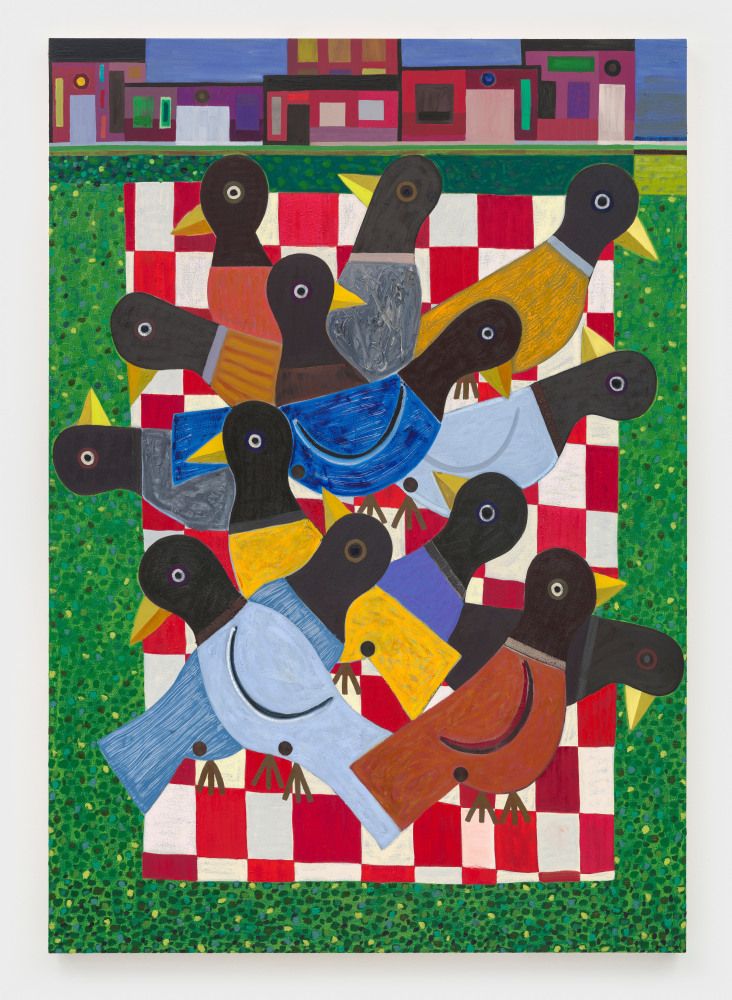 The Wedding.

2023

Oil and Flashe on canvas

203 x 142 cm / 80 x 56 in

&amp;copy; Austin Eddy