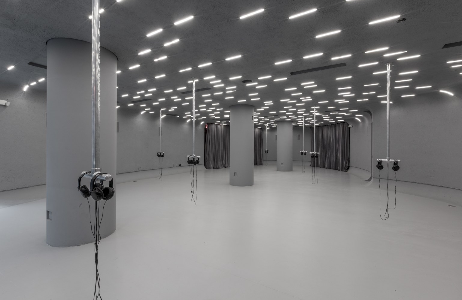 Installation view of works by John Giorno