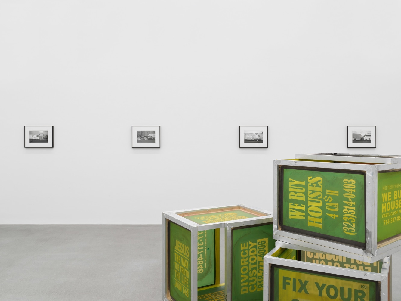 Exhibition View, Walead Beshty,&amp;nbsp;Foreign Correspondence (October 1, 2012 - January 14, 2021), Galerie Eva Presenhuber, Zurich, 2021