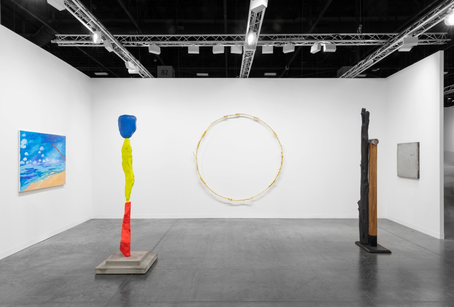 Installation views, Galerie Eva Presenhuber, Art Basel Miami Beach 2023, Miami Beach, 2023