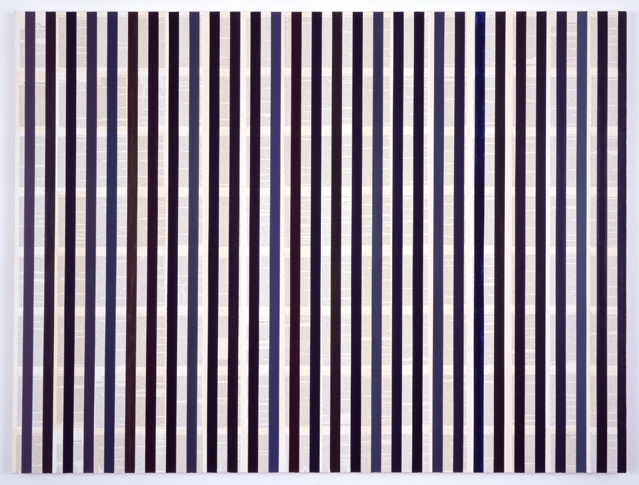 Canvas work by Tim Rollins and K.O.S.