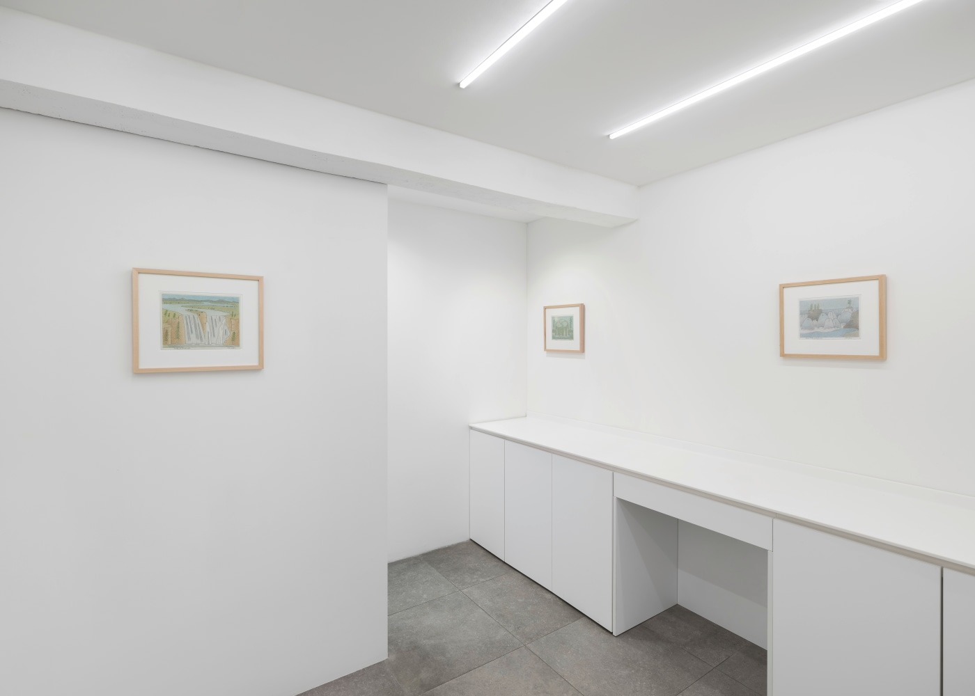 Installation view, John Dilg, Perpetual World, Galerie Eva Presenhuber x P21, Seoul