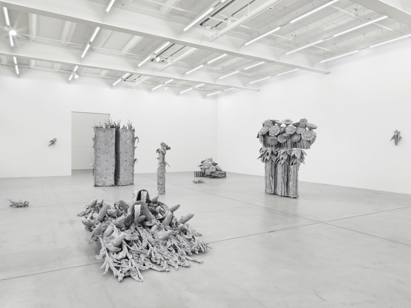 Installation view of Jean-Marie Appriou sculpture exhibition