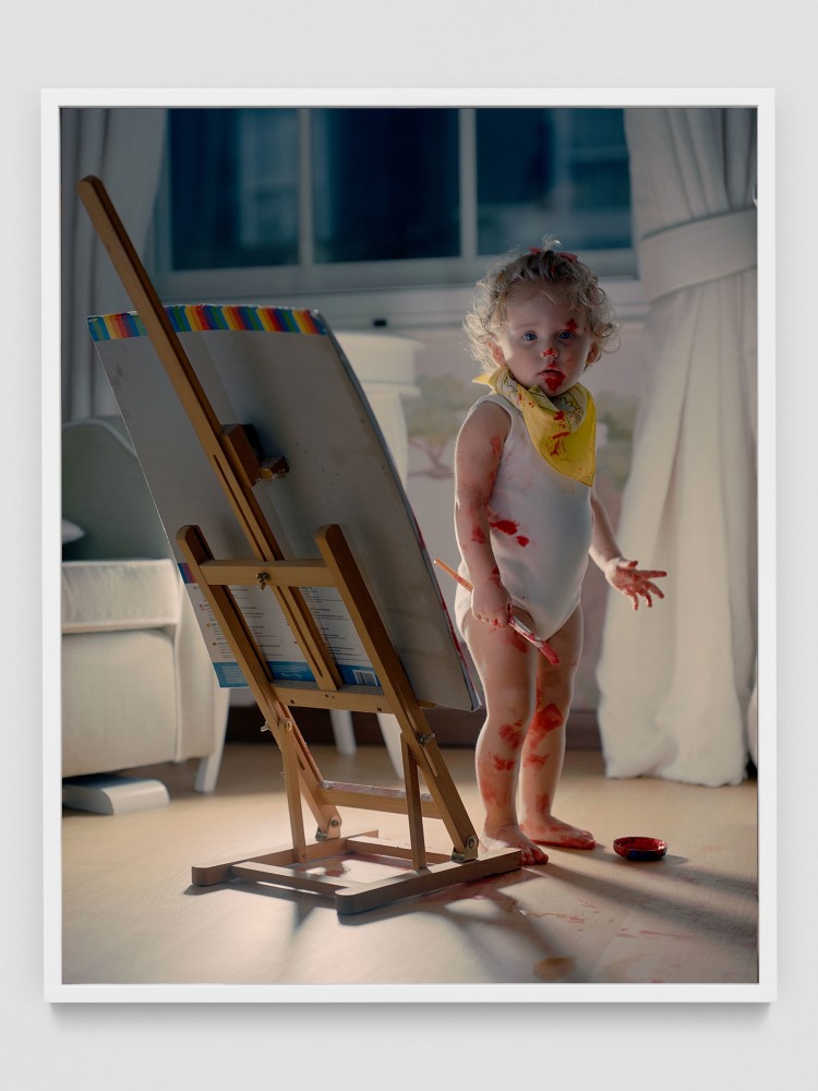 TORBJ&amp;Oslash;RN R&amp;Oslash;DLAND

Allegory of Painting no. 1

2020

Chromogenic print on Kodak Endura paper, framed

Edition 2/3 + 1 AP

Image 76 x 60 cm / 29 7/8 x 23 5/8 in

Frame 78 x 61.5 x 3.5 cm / 30 3/4 x 24 1/4 x 1 3/8 in

RODLA47784