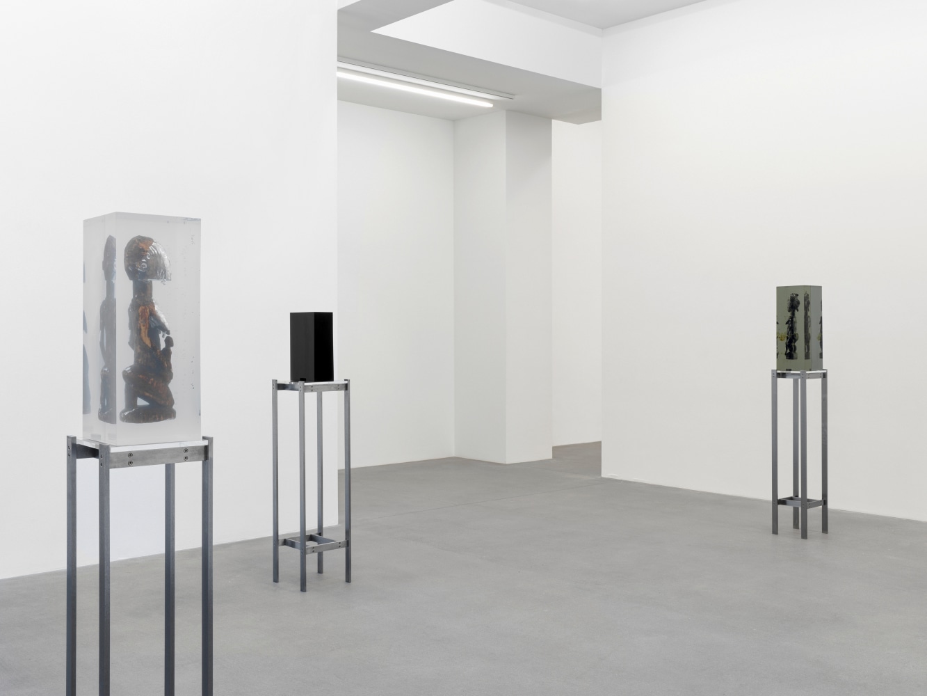 Installation view, Matthew Angelo Harrison, American Ghost, Galerie Eva Presenhuber, Waldmannstrasse, Zurich, 2024