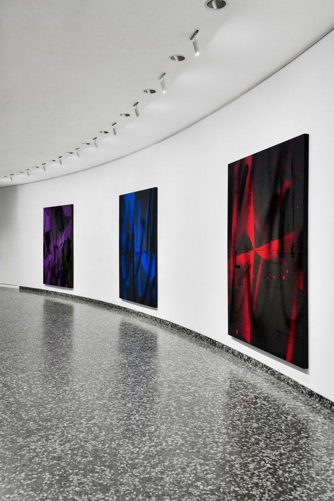 Installation view, Adam Pendleton, Love, Queen, Hirshhorn Museum, Washington D.C, 2025-27