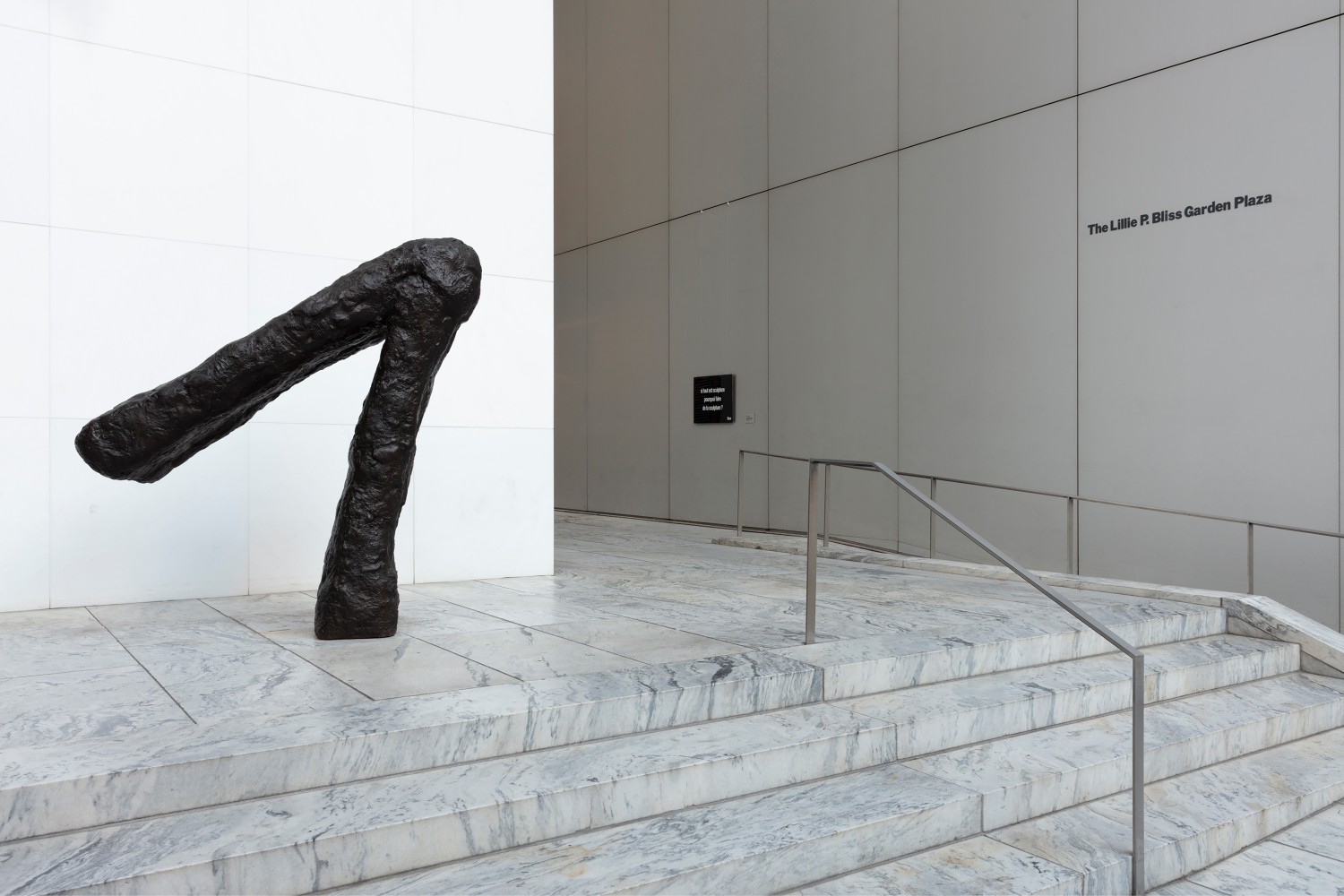 Installation view of sculptures by Peter Fischli and David Weiss