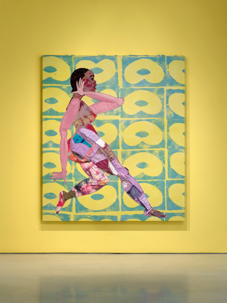 Installation view, Tschabalala Self, Spotlight, FLAG Art Foundation, New York, 2024