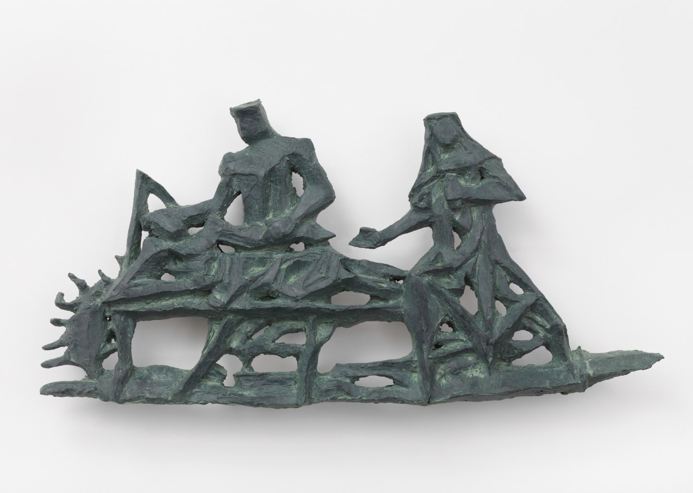 Wall work by Valentin Carron