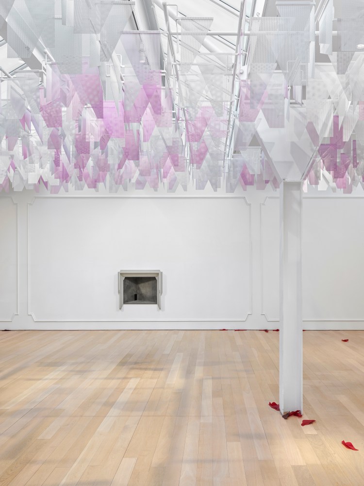 Installation view, Martin Boyce, Before Behind Between Above Below, Fruitmarket, Edinburgh, 2024