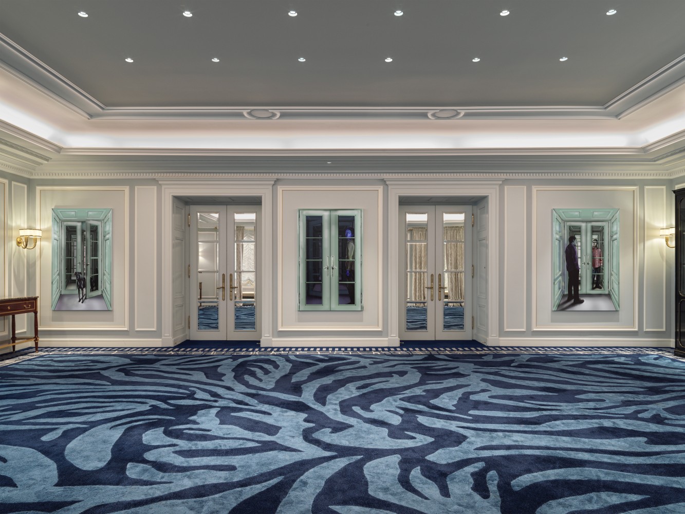 Installation view, Art in the Salon XXIII: Louisa Gagliardi, Baur au Lac Park, Zurich, 2025