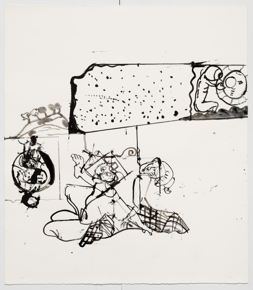 Drawing by Tobias Pils