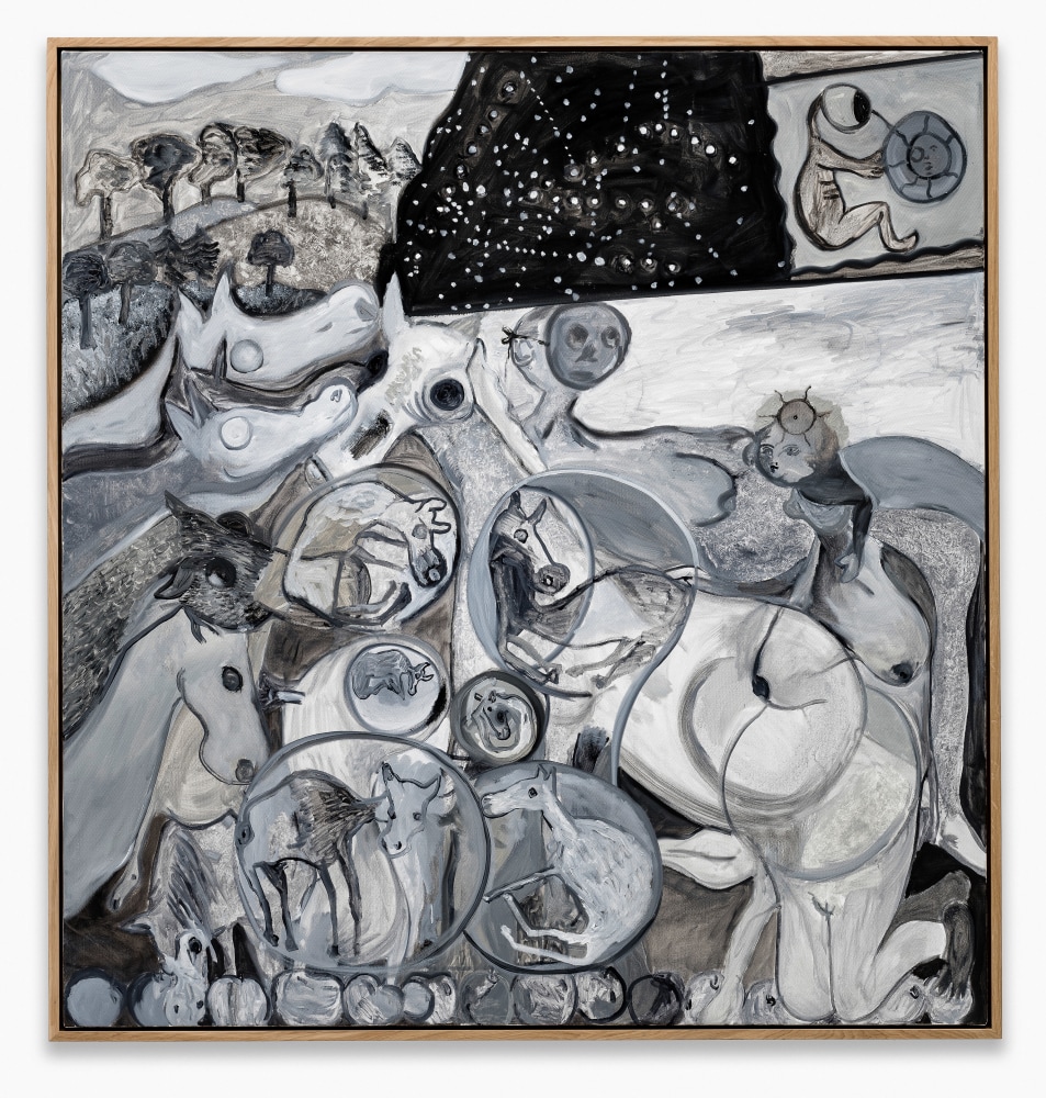 Painting by Tobias Pils