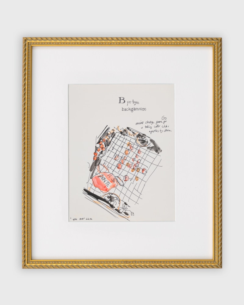 Drawing by Karen Kilimnik