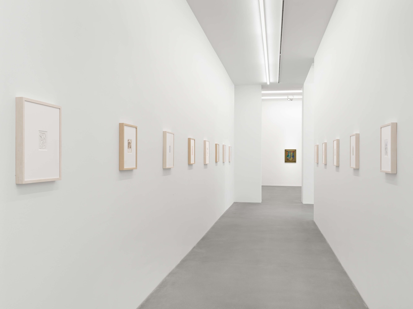 Installation view, Steven Shearer, Working from Life, Galerie Eva Presenhuber, Waldmannstrasse, Zurich, 2021