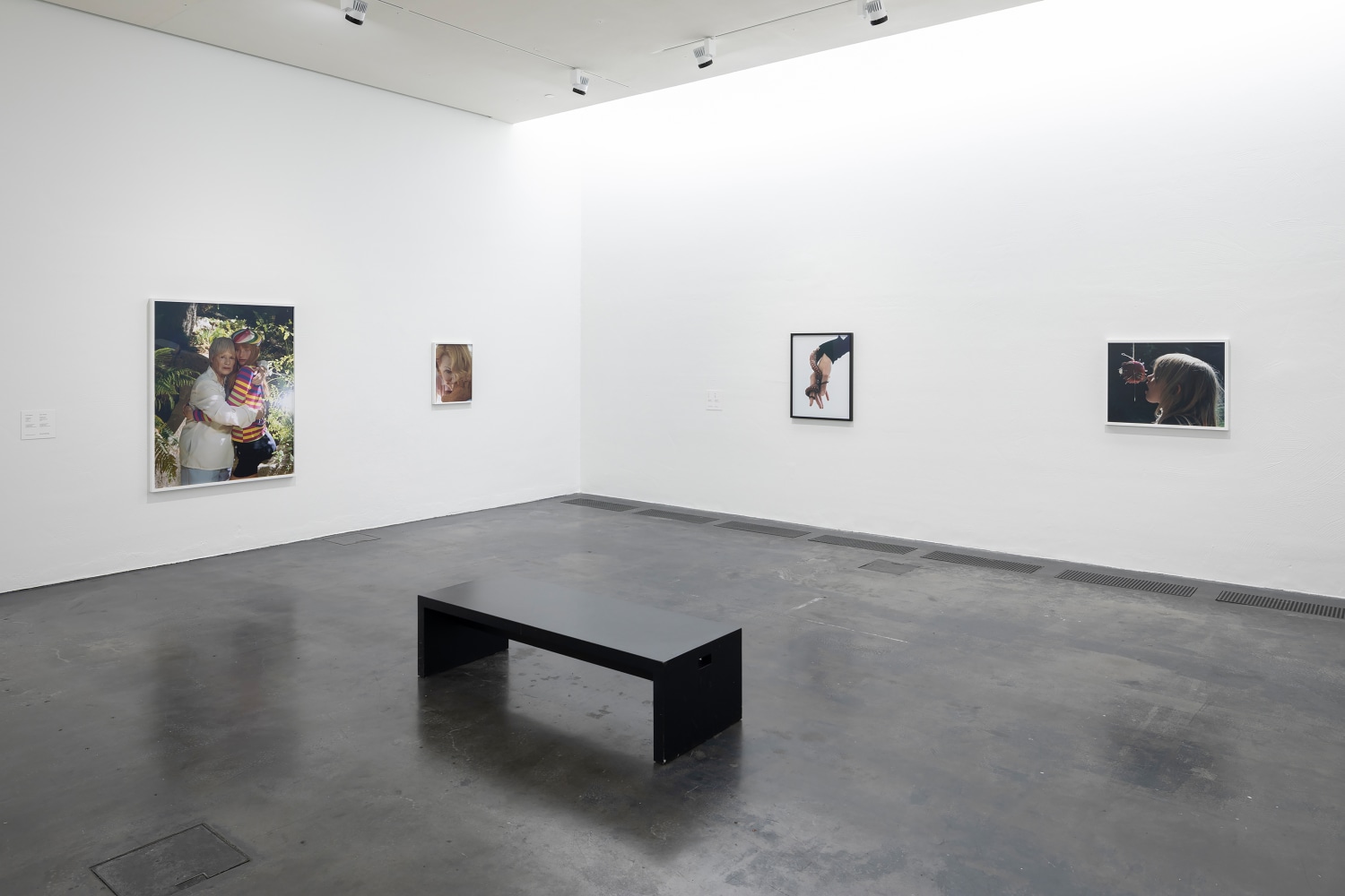 Installation view of photographs by Torbjørn Rødland