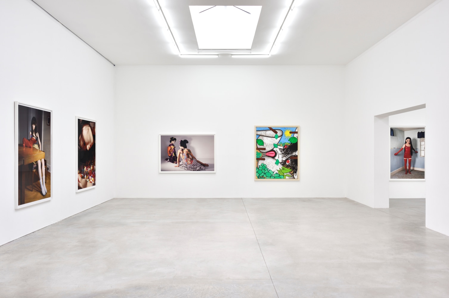 Installation view, Carroll Dunham &amp;amp; Laurie Simmons, Consortium Museum, Dijon, 2024