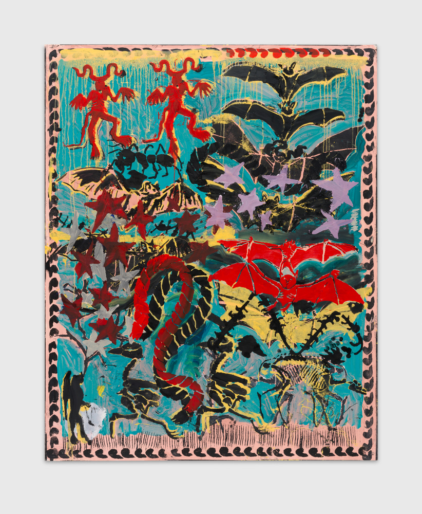 Amalgamation

2024

Oil on linen

1152.5 x 122 x 2.5 cm / 453 3/4 x 48 x 1 1/8 in

&amp;copy; Josh Smith