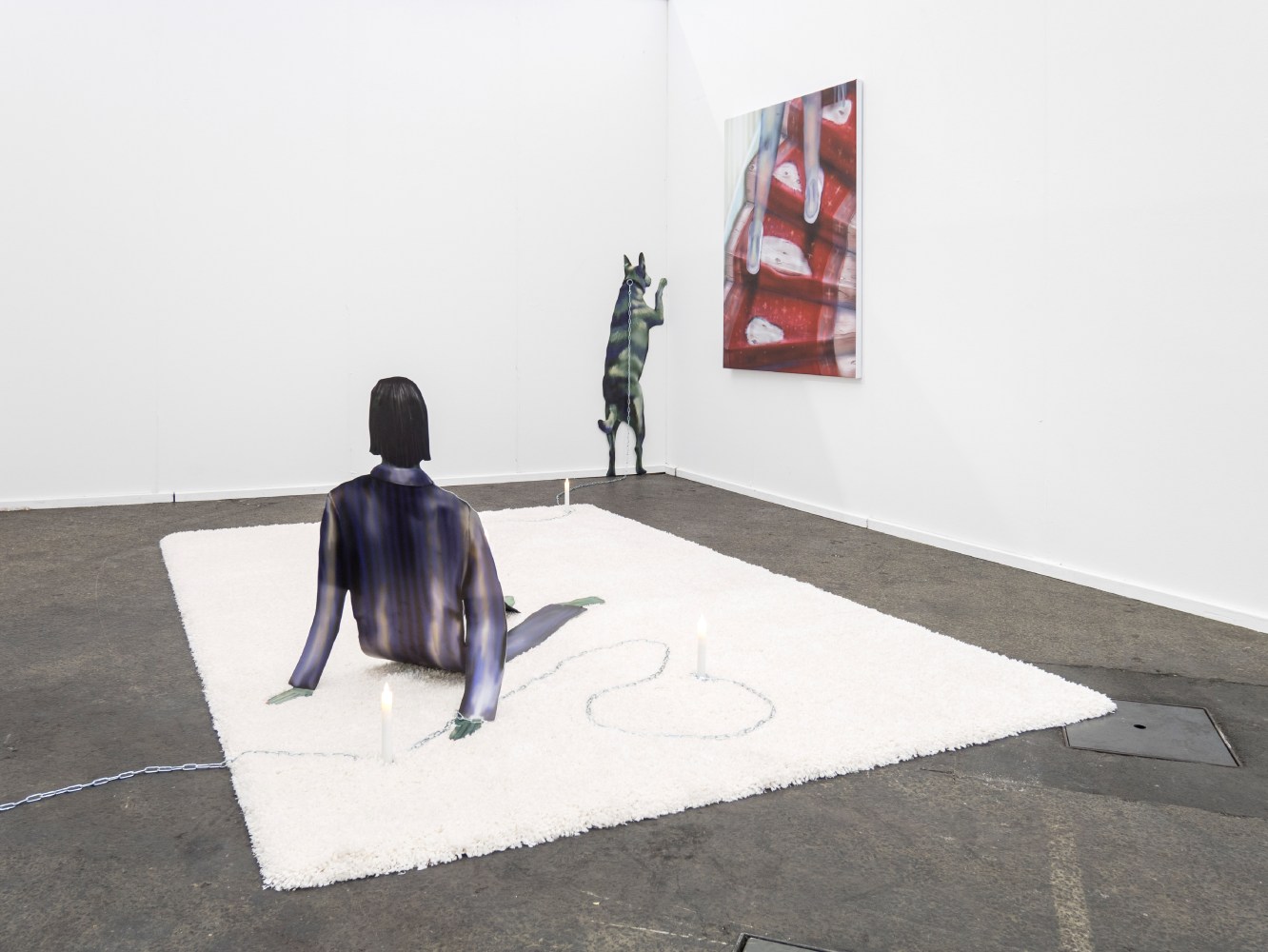 Installation view of works by Louisa Gagliardi