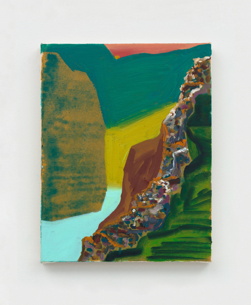 Painting by Shara Hughes