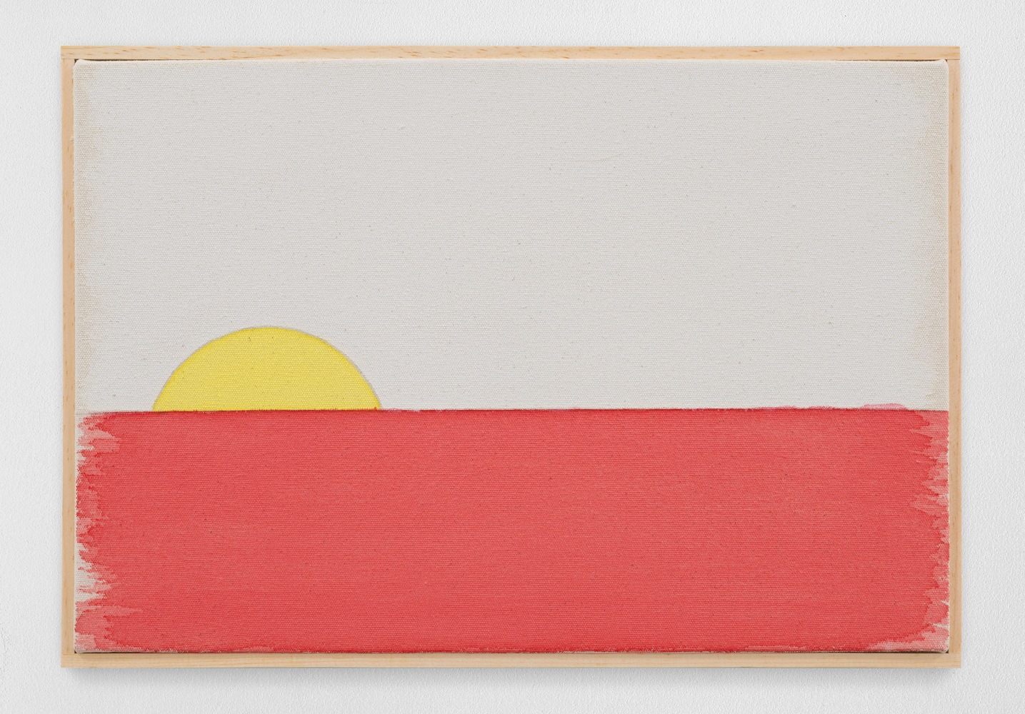 UGO RONDINONE

achterfebruarzweitausendundeinundzwanzig

(February 8, 2021)

2021

Watercolor on canvas, artist&amp;#39;s frame

Frame 26.5 x 39.5 x 2.5 cm / 10 1/2 x 15 1/2 x 1 in

RONDI48355