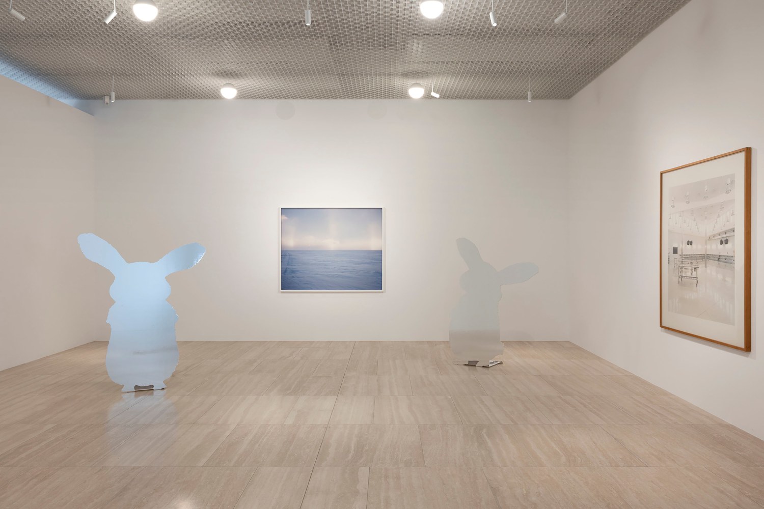 Installation view, Candida H&amp;ouml;fer, Louisa Gagliardi, Future Reflections, Kunsforum Baloise Park, Basel, 2025