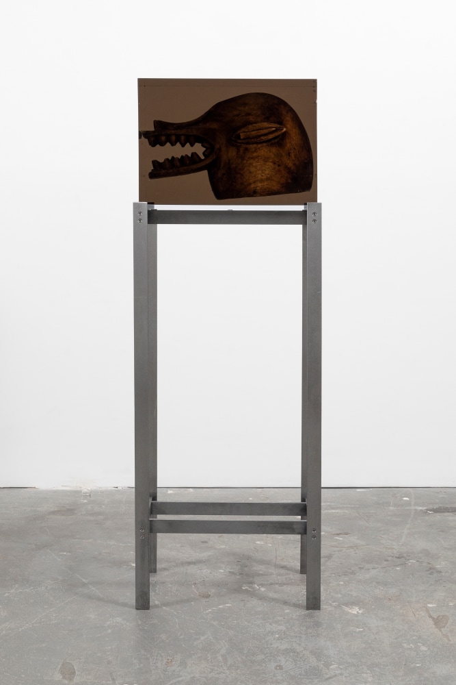 Beast

2024

Wooden figure, polyurethane resin, steel, acrylic

Sculpture 34 x 47.5 x 30 cm / 13 3/8 x 18 3/4 x 11 3/4 in

Pedestal 112 x 33 x 50 cm / 44 1/8 x 13 x 19 5/8 in

&amp;copy; Matthew Angelo Harrison