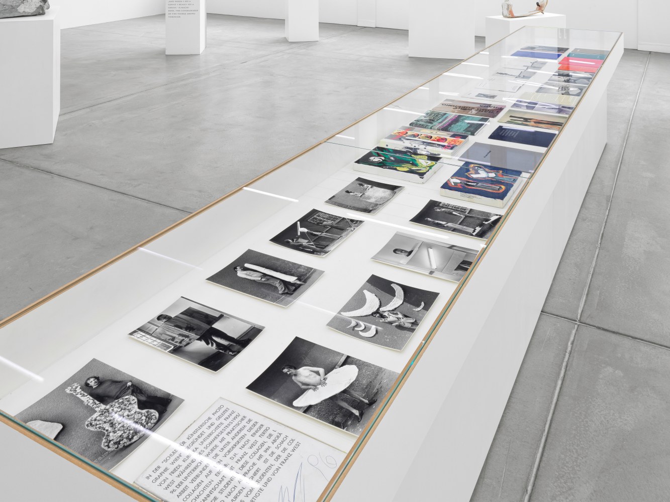 Installation view, Franz West, Die fr&amp;uuml;hen Werke / Early Works, Galerie Eva Presenhuber, Maag Areal, Zurich, 2025