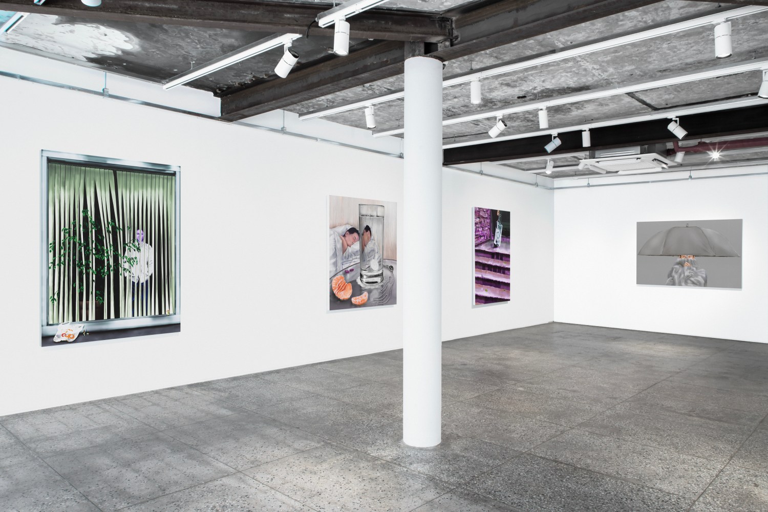 Installation view, Louisa Gagliardi, Hard Feelings, Galerie Eva Presenhuber x Taxa, Seoul, 2024
