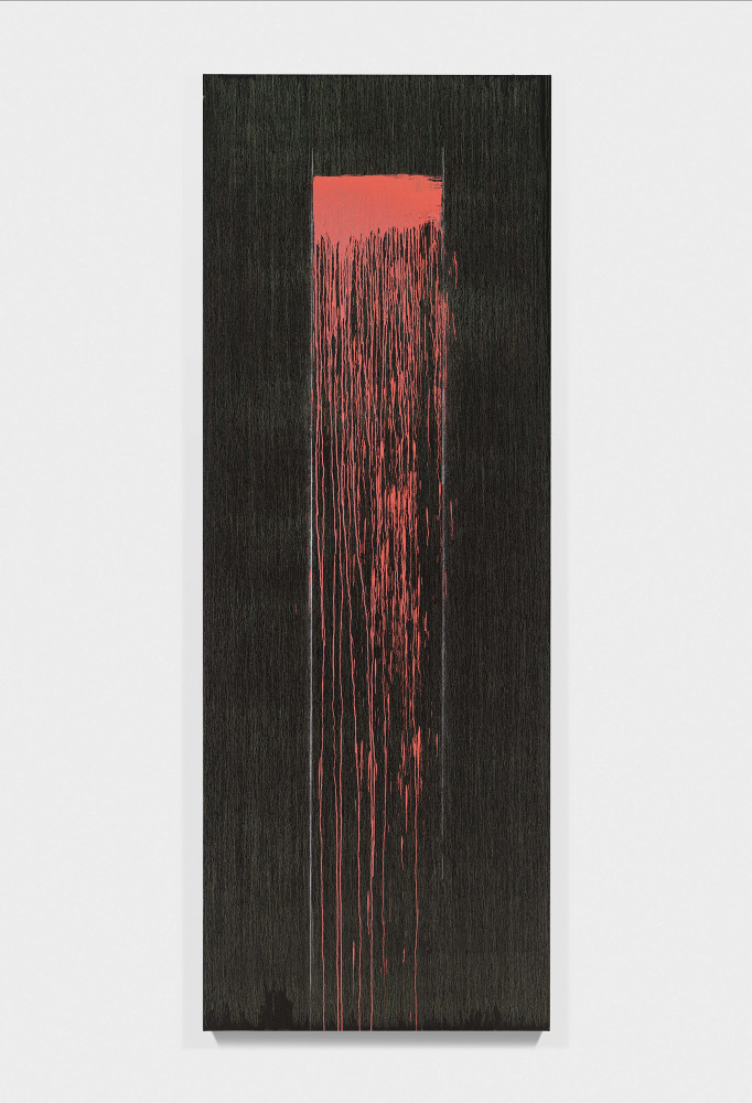 Painting by Pat Steir