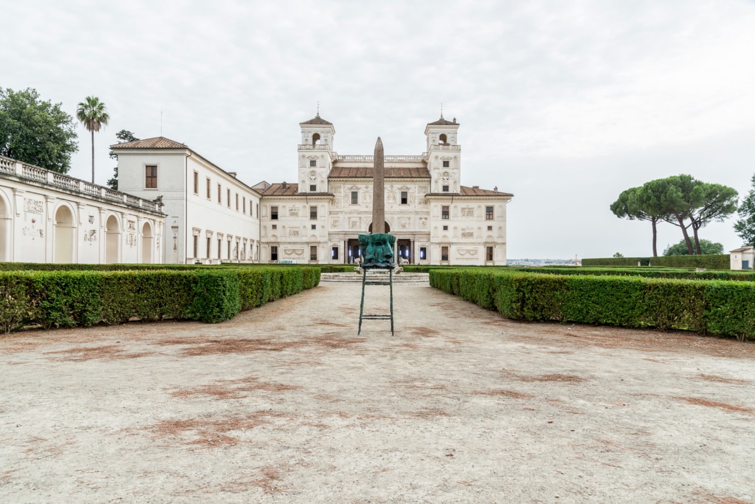 Installation view of sculpture by Jean-Marie Appriou