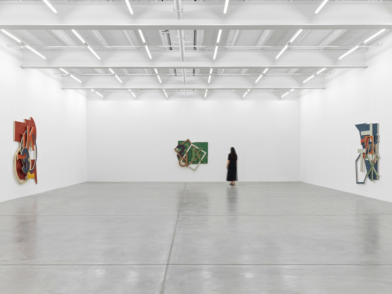 Installation view, Wyatt Kahn, Signs, Galerie Eva Presenhuber, Maag Areal, Zurich, 2024