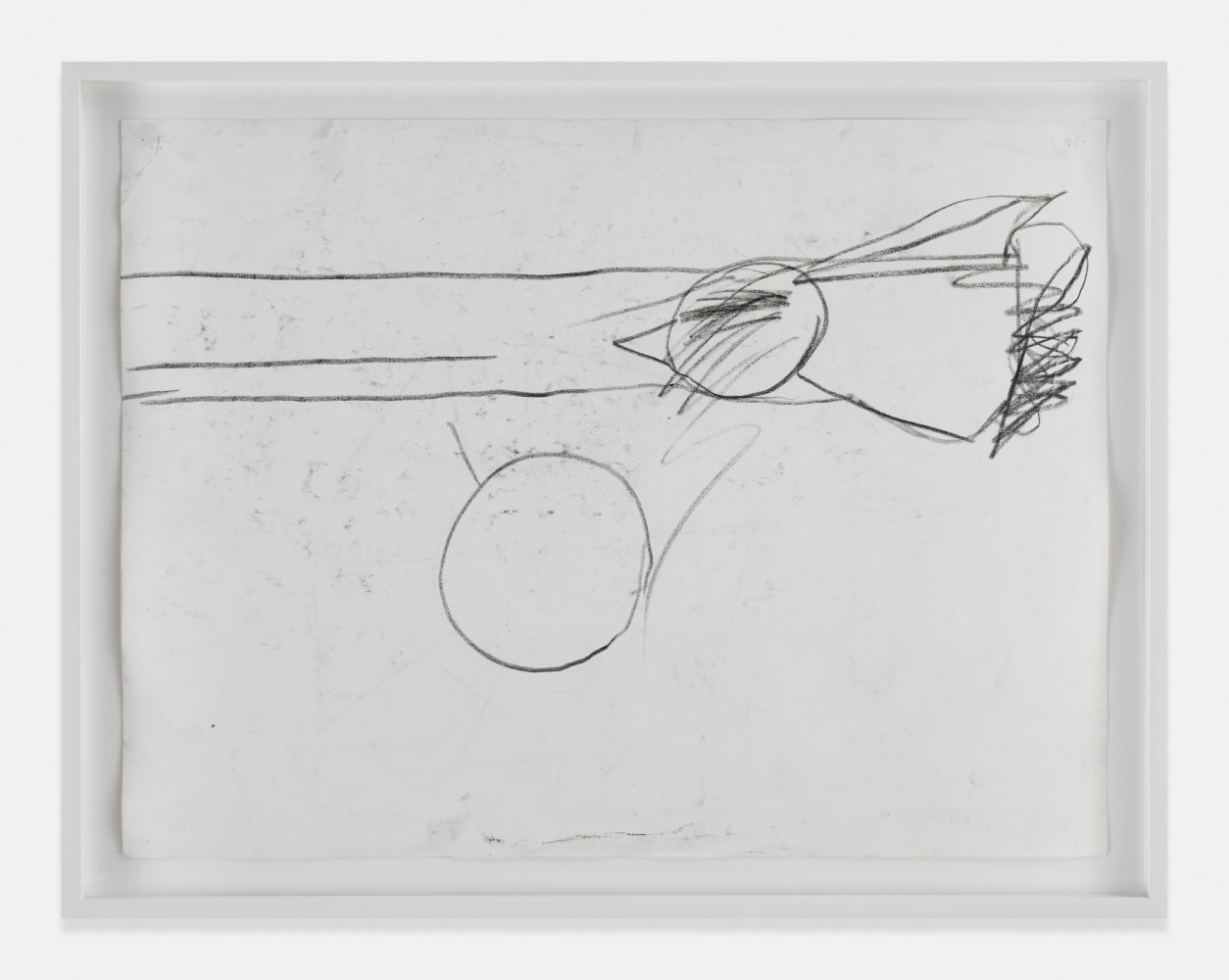 Untitled

2020

Graphite on paper

Sheet 45.5 x 61 cm / 18 x 24 in

Frame 52.5 x 68 x 4 cm / 20 3/4 x 26 3/4 x 1 1/2 in

&amp;copy; Joe Bradley