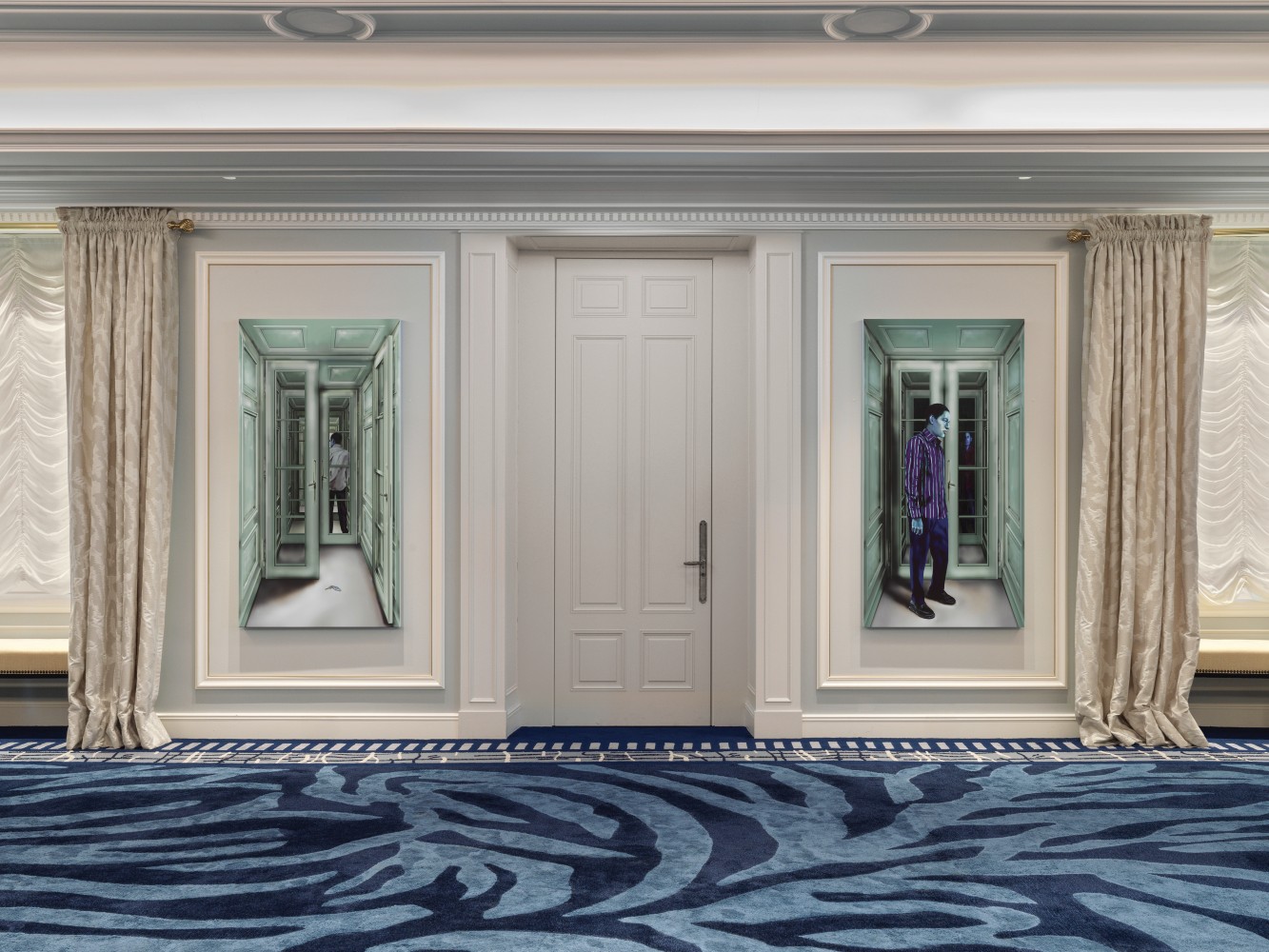 Installation view, Art in the Salon XXIII: Louisa Gagliardi, Baur au Lac Park, Zurich, 2025