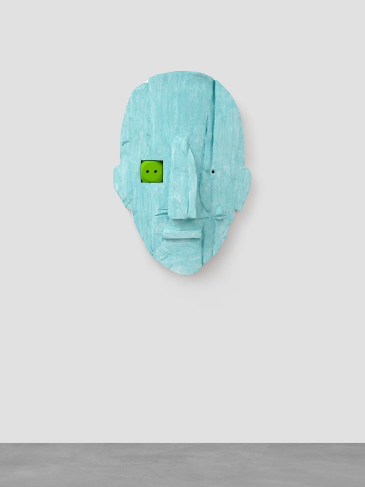 Wall work by Valentin Carron