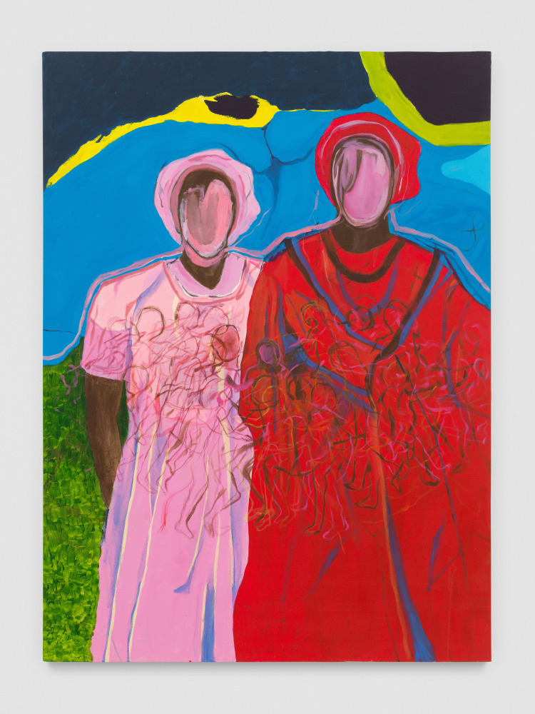 Searching/Echoes

2024

Acrylic on canvas

150 x 110 cm / 59 x 43 1/4 in

&amp;copy; Chemu Ng&amp;#39;ok