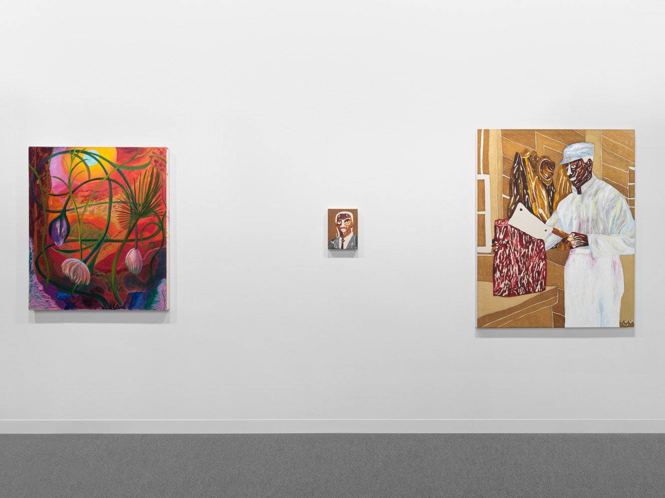 Installation view, Galerie Eva Presenhuber, Art Basel 2024, Basel, 2024