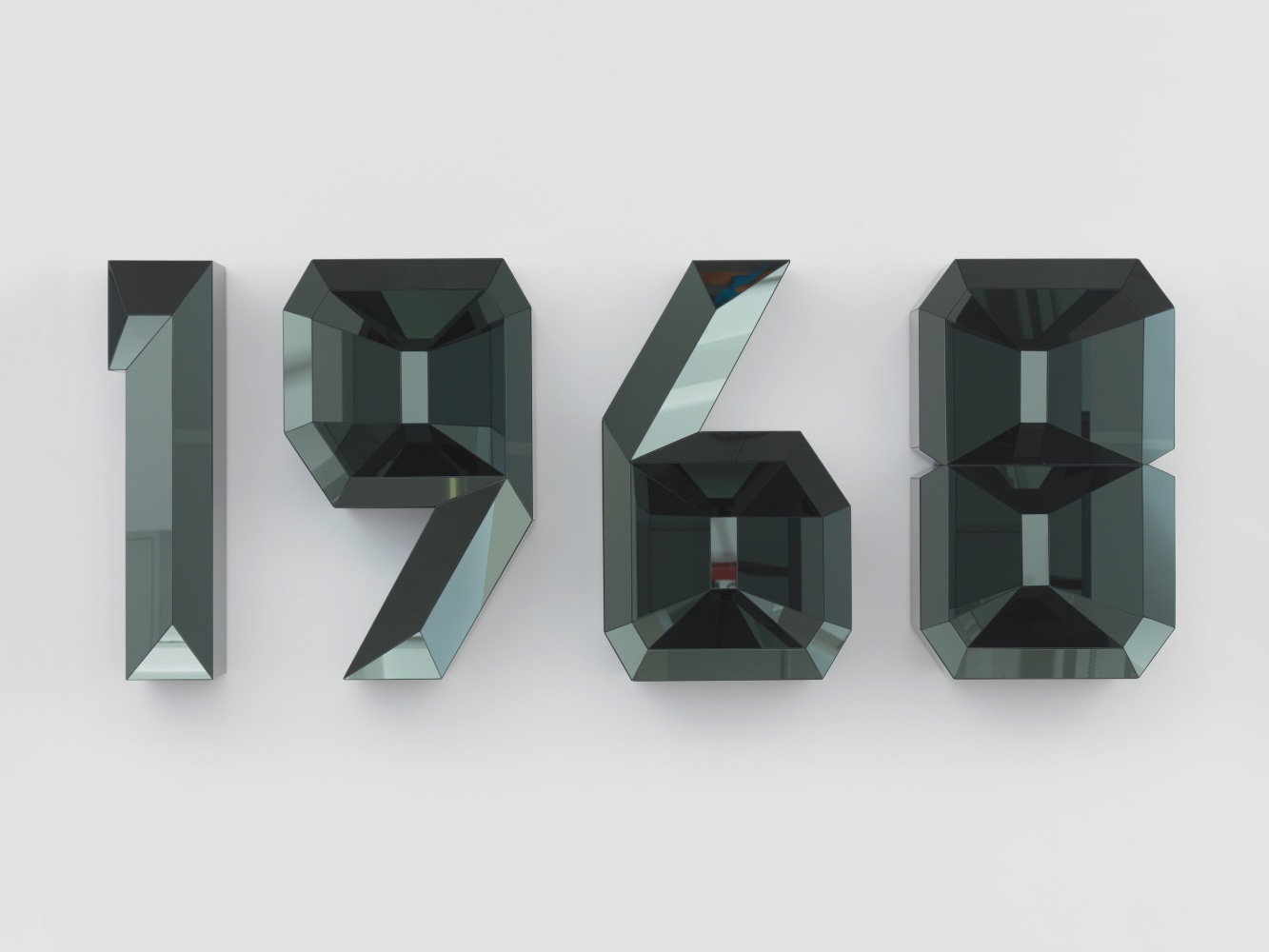 1968 (BLACK)

2011

Black mirror, high density foam, wood

Variation of&amp;nbsp;4 + 2 AP

Installation dimensions 90.5 x 227.5 x 23.5 cm / 35 5/8 x 89 5/8 x 9 1/4 inches&amp;nbsp;

250&amp;#39;000 USD

Please inquire about availability&amp;nbsp;