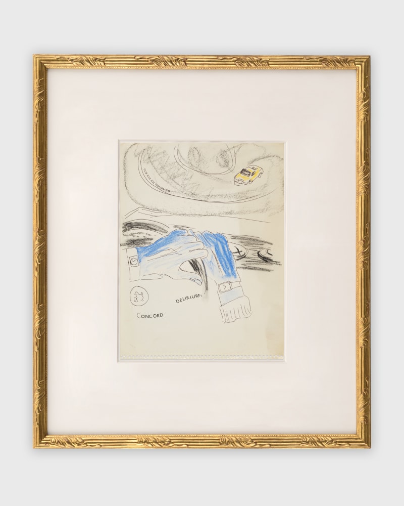 Drawing by Karen Kilimnik