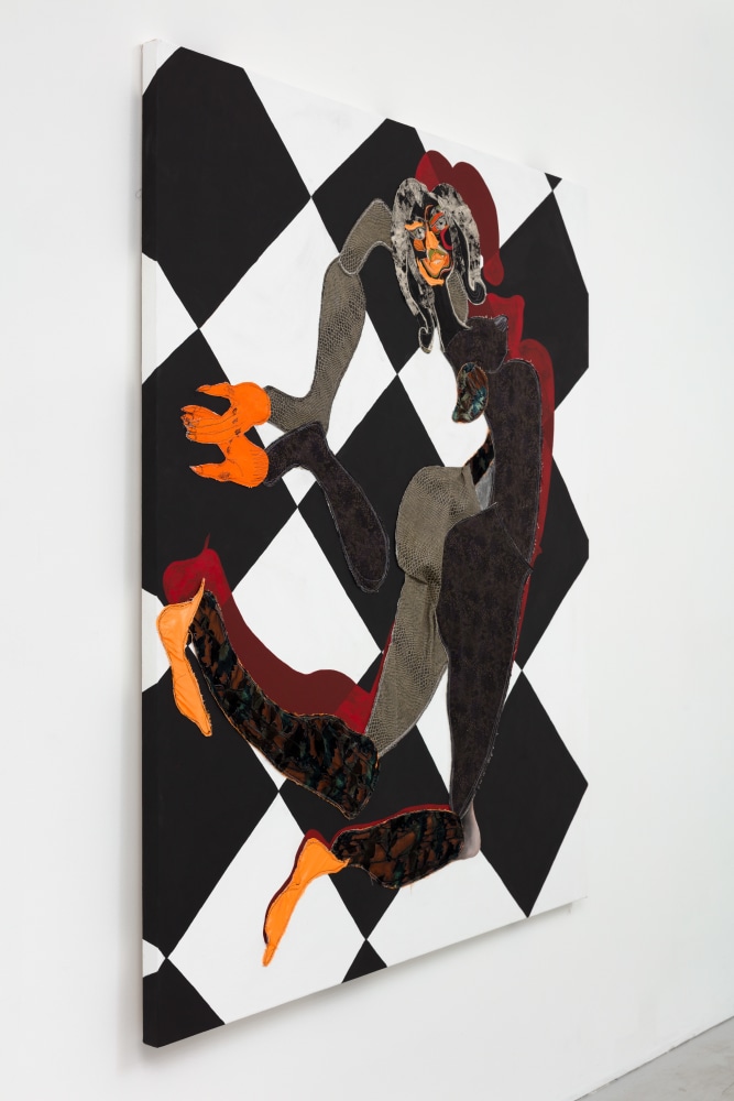 Work by Tschabalala Self