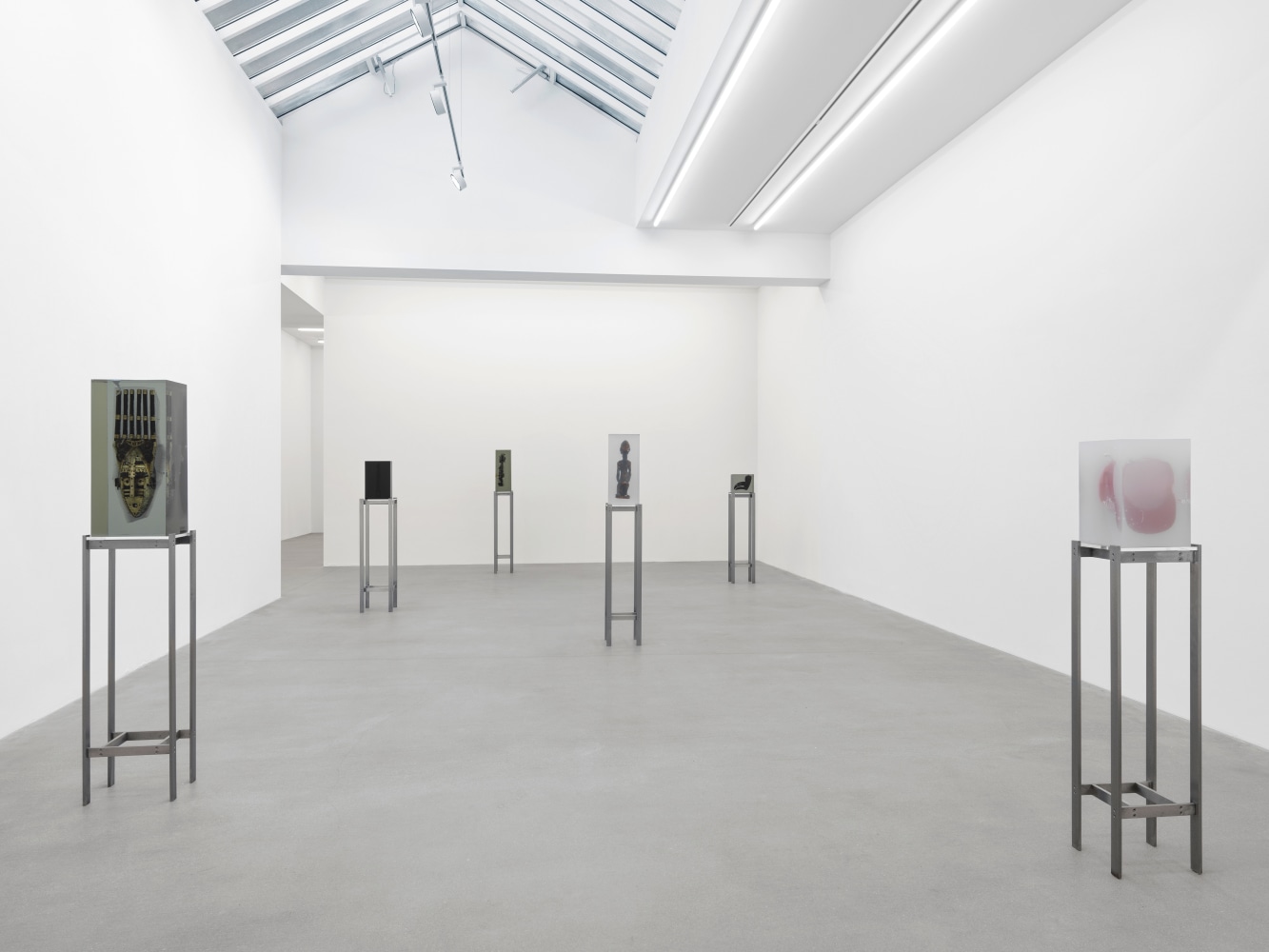 Installation view, Matthew Angelo Harrison,&amp;nbsp;American Ghost, Galerie Eva Presenhuber, Waldmannstrasse, Zurich, 2024
&amp;nbsp;