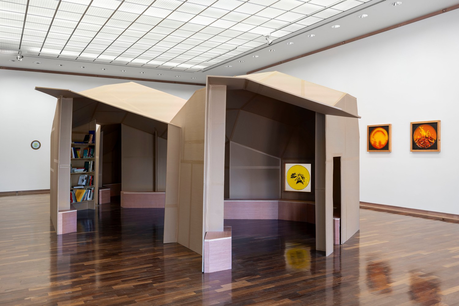 Installation view, Oscar Tuazon, What We Need, Kunsthalle Bielefeld, Bielefeld, 2023