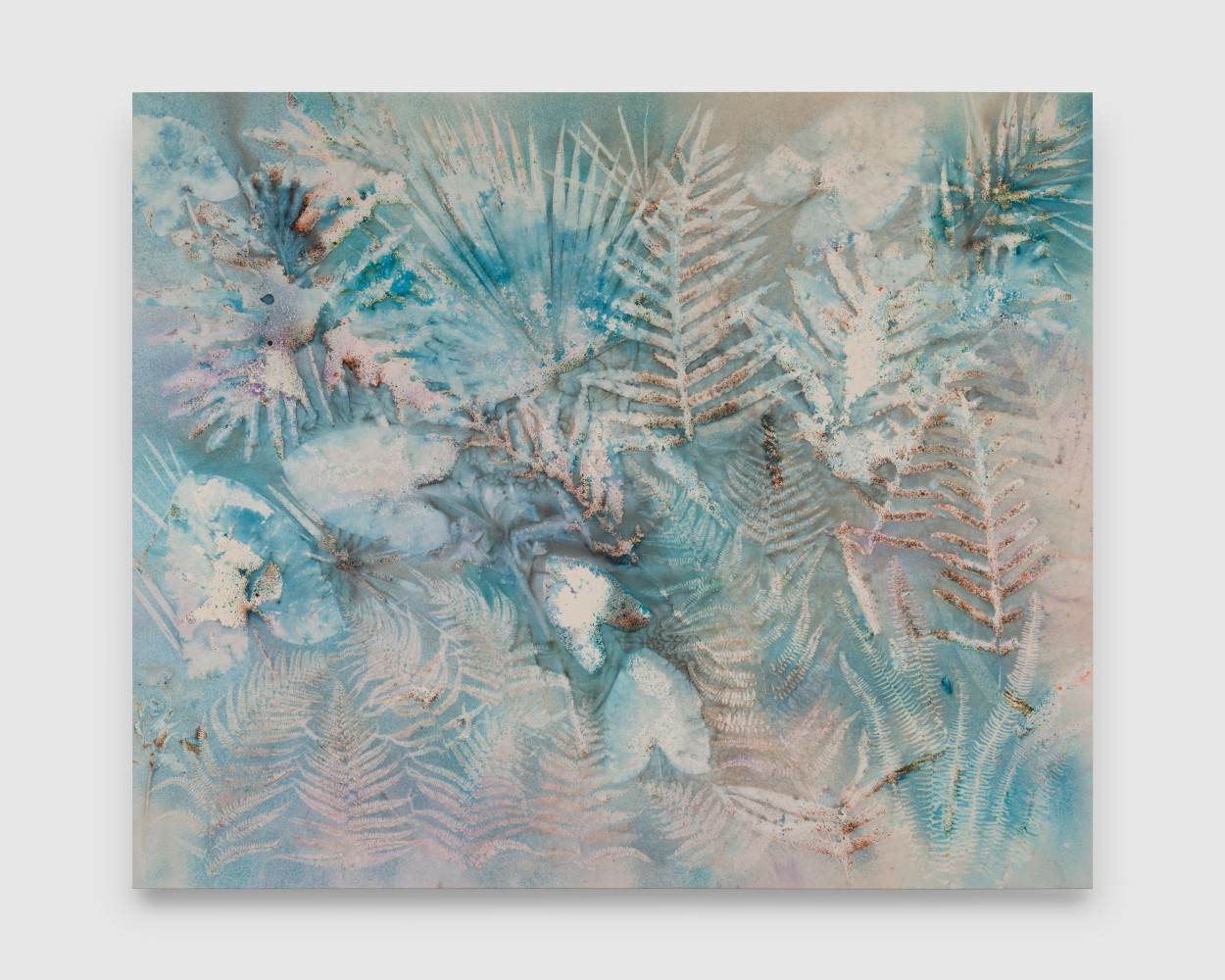 Sun Meet Snow

2025

Pigment on canvas

198 x 238 cm / 78 x 93 3/4 in&amp;nbsp;

&amp;copy; Sam Falls