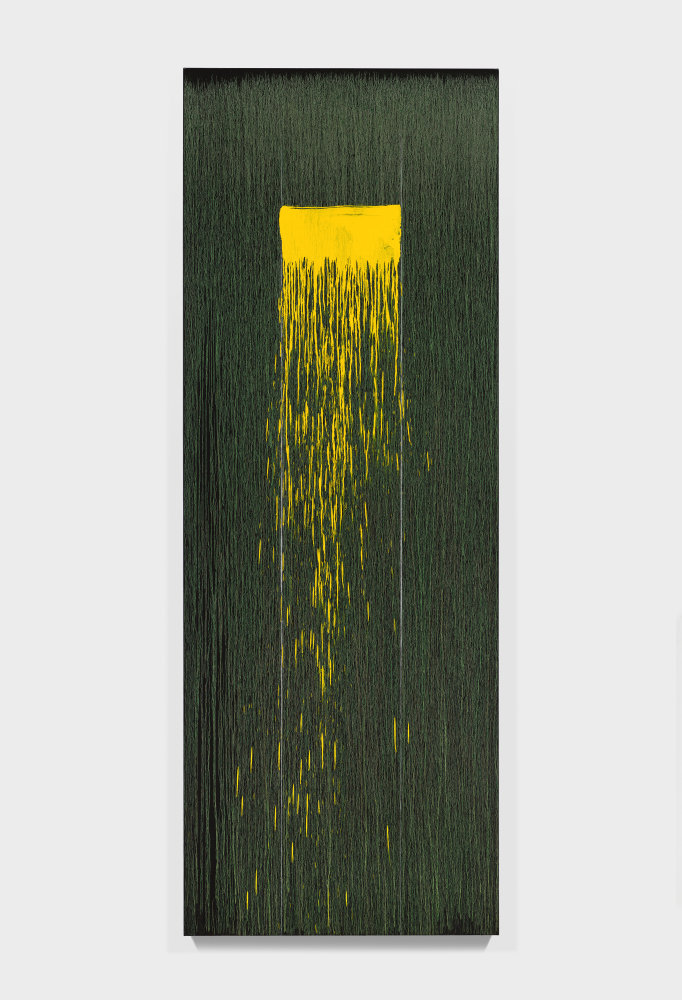 painting by Pat Steir