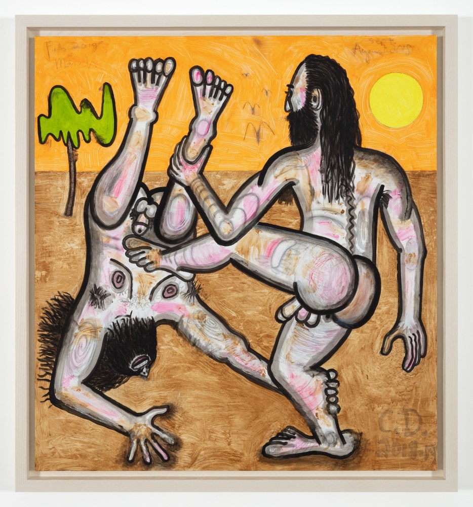 painting by Carroll Dunham