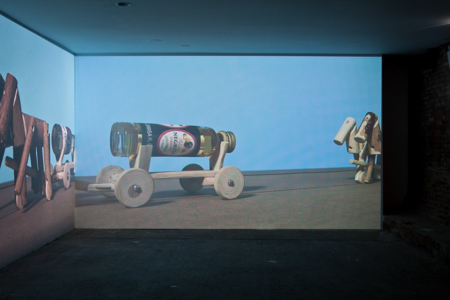 Installation view of works by Jean-Frédéric Schnyder